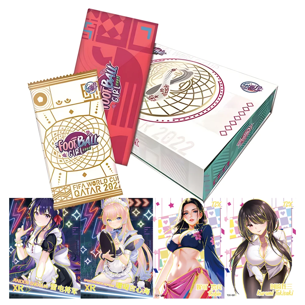 

2024 New Goddess Story Collection Cards Swimsuit Party Goddess Romance Football Girl Adult Game Dream Girl Card Box Toys