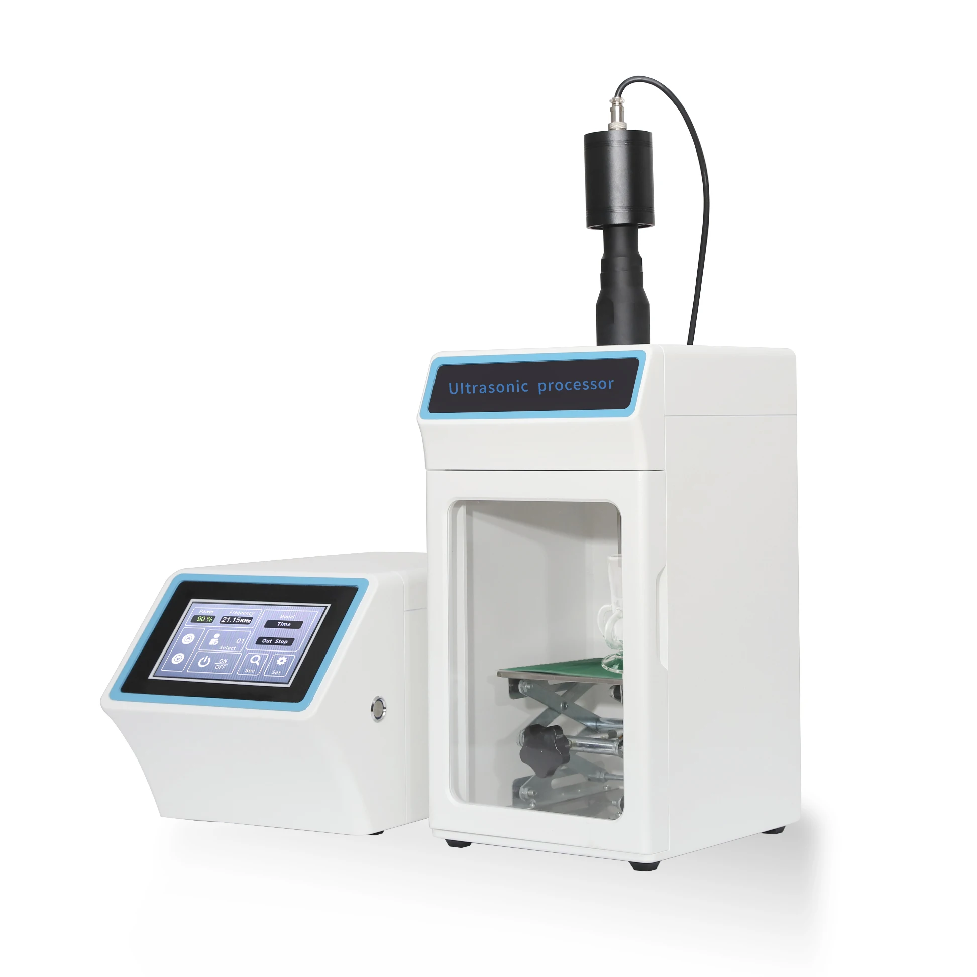 PZ-950LI Split-type ultrasone processor Celdisruptor CE ISO 0,1-1200 ml