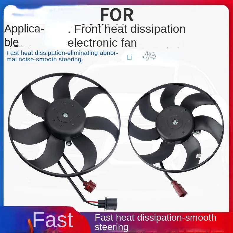 

FOR Sagitar Magotan CC Langyi Touguan Touan Mingrui Haorui Water Tank Electronic Fan Air Conditioning Cooling Fan