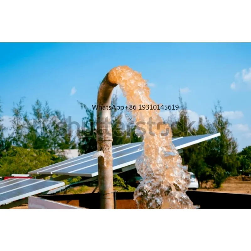 

【From China】HZUSUN Home Depot 24 Volt DC Solar Submersible Shallow Well Jet Water Pump 180W BLDC Solar Borehole Kit With MPPT C