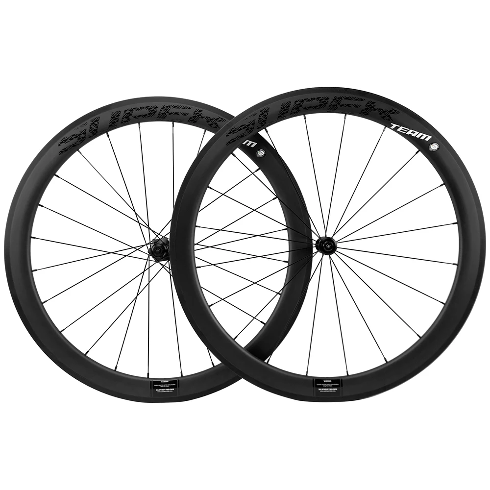 AliExpress SUPERTEAM Superteam Classic pro R25-50 700C Road Bike Wheelset Carbon Fiber Basalt Brake Ceramic Bearing Hub Clincher Tubeless Rim Brake