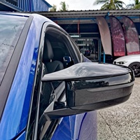For BMW G22 G23 G26 2Pcs M Style Gloss Black Rear View Mirror Cover Caps Trim Shell Frame 420i 425i 430i 420i 430d i4 2020-2025