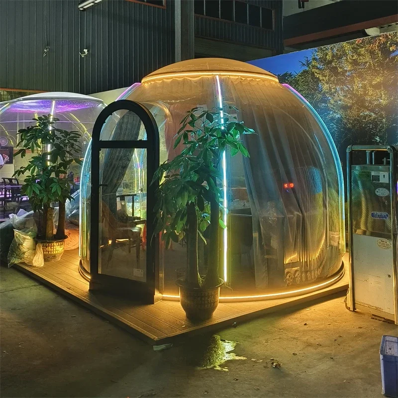 

z outdoor Dome House Hot Aluminium Exhibition Tents Customized Outdoor PC Transparent Dome Star Bubble House