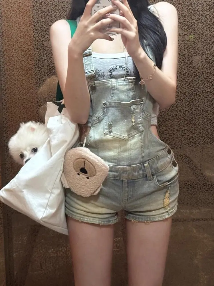 여성용 바디수트, 속이 비치는 디테일, 가볍고 화려한 슬림 트렌디 베이스 서스펜더, 탈부착 가능한 컷아웃, 타이트한 롱/숏, 귀여운 디자인