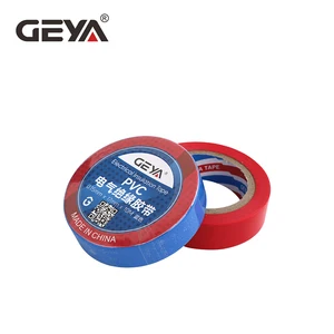 GEYA-FITA ĐIỆN CƠ SỞ, HẤP DẪN, PVC, không thấm nước, Đen, Đỏ, Xanh, Vàng, 1 cuộn, 10 m 12 Ribbon Red Bán hàng chính - №6