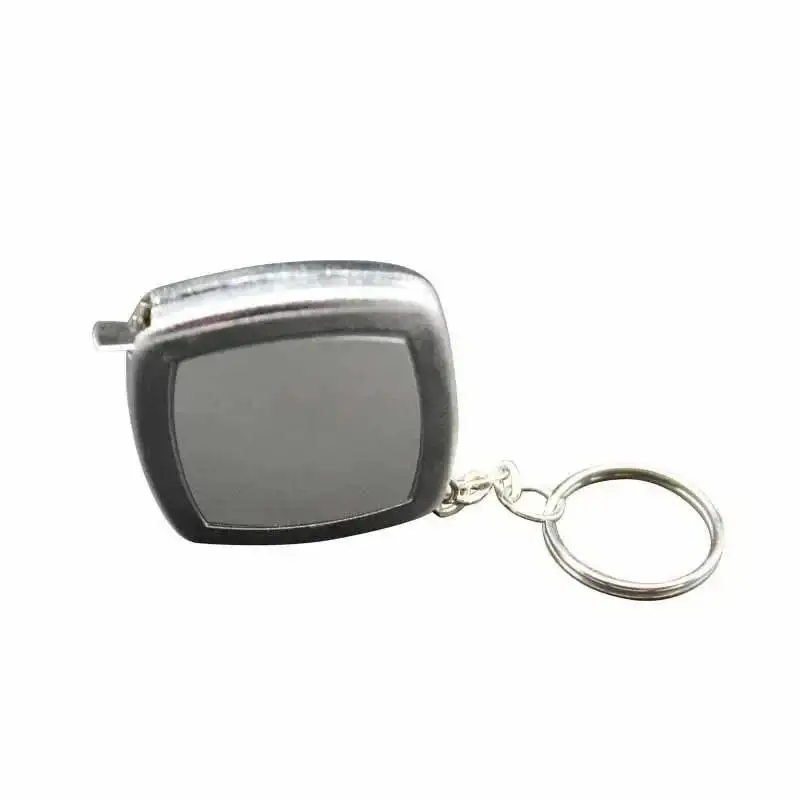 2M Mini Tape Key Chain Portable Cute Small Steel Tape Woodworking Measuring Hand Tools Festive Exquisite Small Gifts