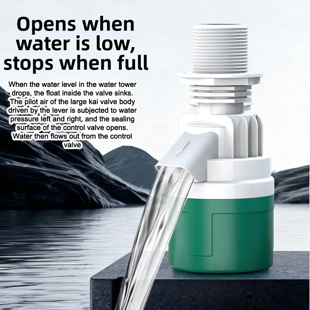 1pc Automatic Water Level Controller Float Valve For Water Tanks Ponds Water Storage Systems Easy Installation