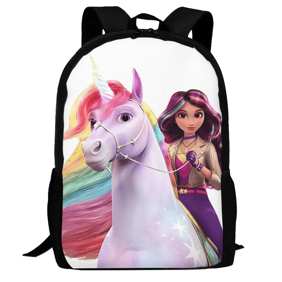 

Рюкзак Unicorn Academy Sophia Wildstar, вместительный детский рюкзак, школьная сумка, сумки на плечо для мужчин и женщин