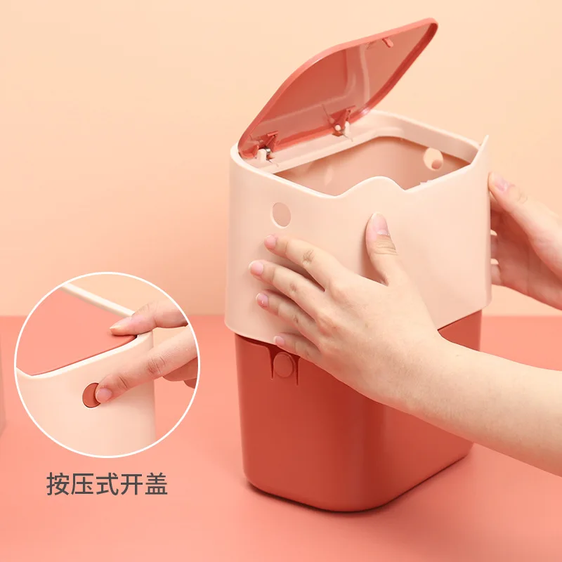 Cat Litter Box Bin Double Layer Cat Excrement Trash Can Fully Enclosed Large Capacity Cat Toilet Bedpan Pet Products Supplies