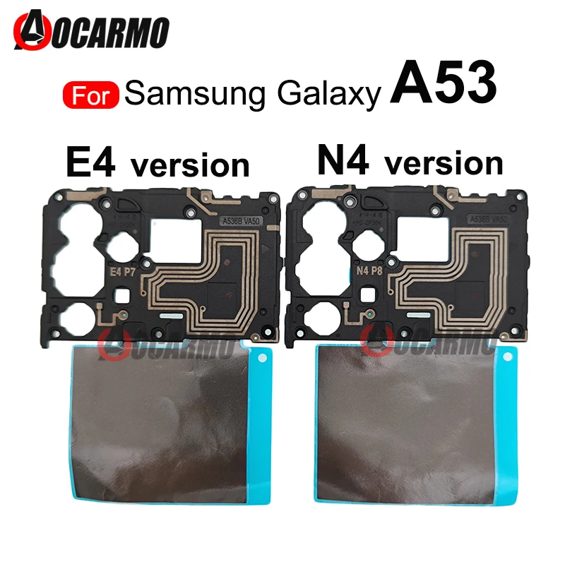 Motherboard Main Board Cover Plate With NFC Flex Cable Replacement Parts For Samsung Galaxy A53 A54 A33 A34 A346B A73 A71 5G