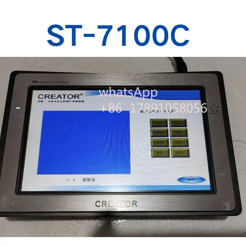 Used ST-7100C programmable touch screen  tested OK and shipped quickly