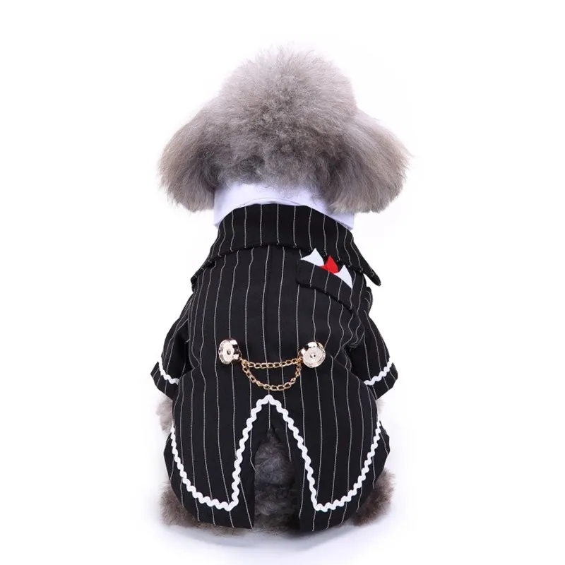 

Pet Clothes Dog Suit Pet Supplies New Dog Clothes Dress Tuxedo Wedding Dress