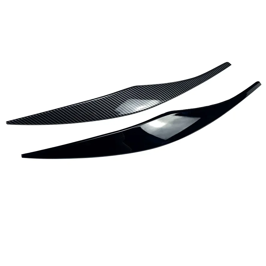 Picture 6: Car Headlight Lamp Eyebrows Cover Trim Stickers For BMW 3 Series E90 E91 320i 330i 2005-2012 Model ABS Material Car Accessories