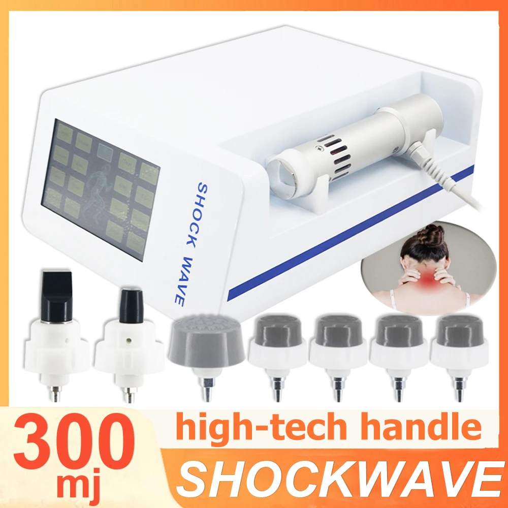 Physiotherapy Shockwave Therapy Machine For ED Treatment Effective Relieve Limb Pain 300MJ Shock Wave Massager Home Use