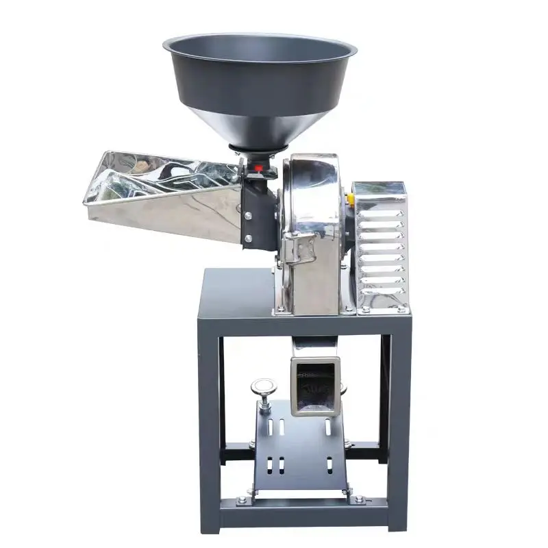 Hochwertige Edelstahl-Mahlmaschine, ultrafeine Pulverisierungsmaschinen für Gewürze, Mehl, große Körnung, Pulverfutterverarbeitung