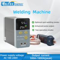HT-SW01D 12KW Capacitor Energy Storage Pulse Welding Machine/Portable Small /High Current Pulse Spot Welder LED Digital Display