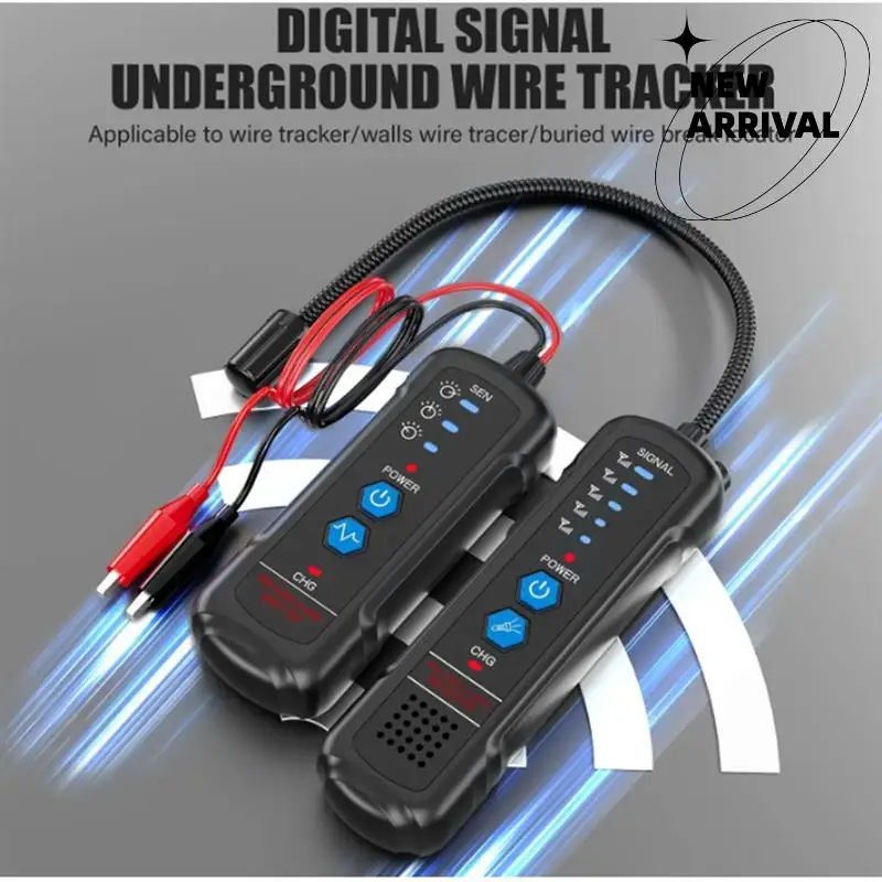 Underground Wire Locator Detects Buried Power Cable Electrical Circuit Tracer Detects Buried Power Cable Locator-Y47A