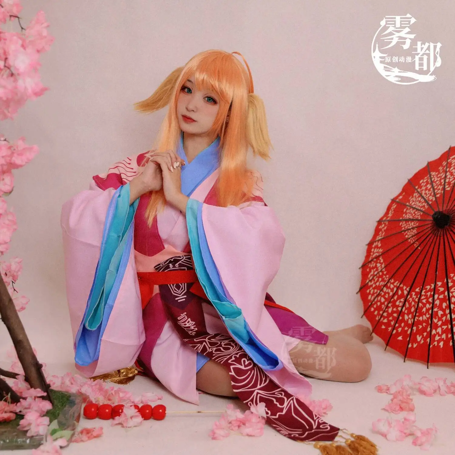 

New Susu Tushan Cosplay Costume Wig Fox Spirit Matchmaker Anime Cartoon Woman Cute Chinese Style Performance Comic-Con Character