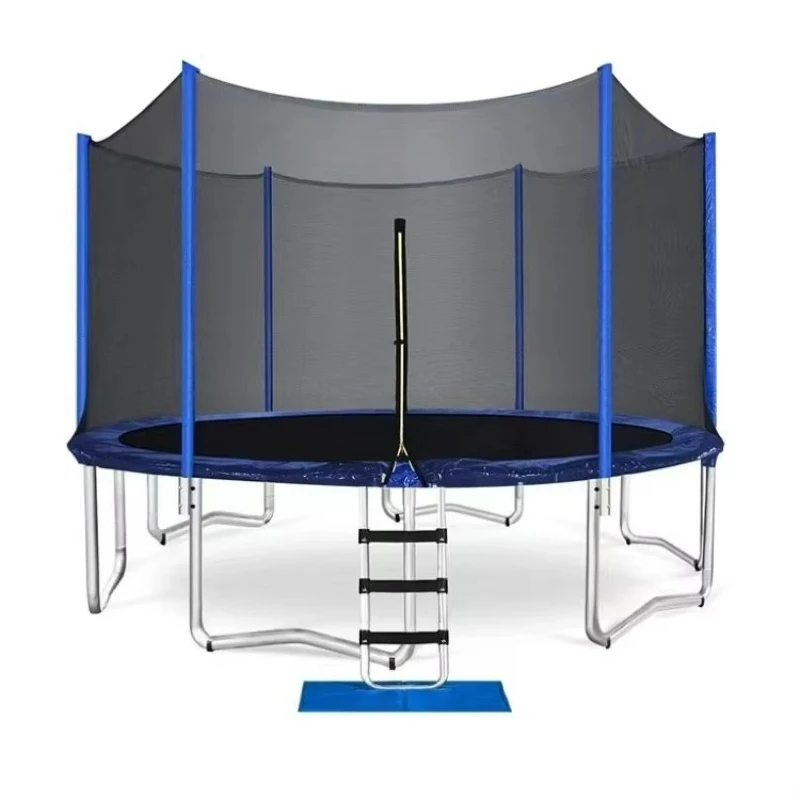 Multiple Size Large Jumping Trampoline Commercial Grade Build For Outdoor Sports And Recreational Activities