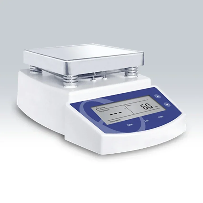 MS200/MS300 Magnetic Stirrer Heating Timing Hot Plate Magnetic Stirrer Max Heating 300 Celsius Laboratory Stirrer Mixer 110/220V