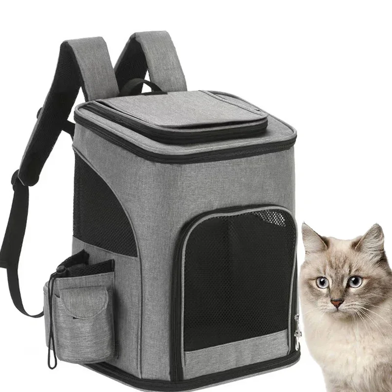 

Cat Backpack Dog Travel Bag Pet Carrier Backpack for Small Cats and Dogs Airline-Approved Foldable Dog Carrier Backpack