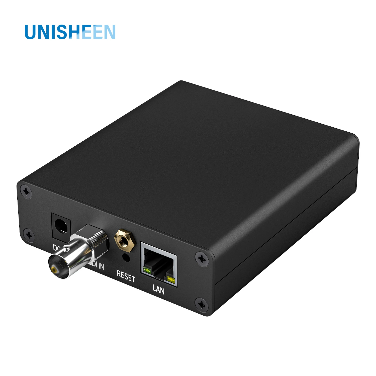 UNISHEEN Low Latency Transmitter Youtube Facebook Vmix RTSP RTMP SRT 264 HD 265 3G SDI Video IP Stream Encoder