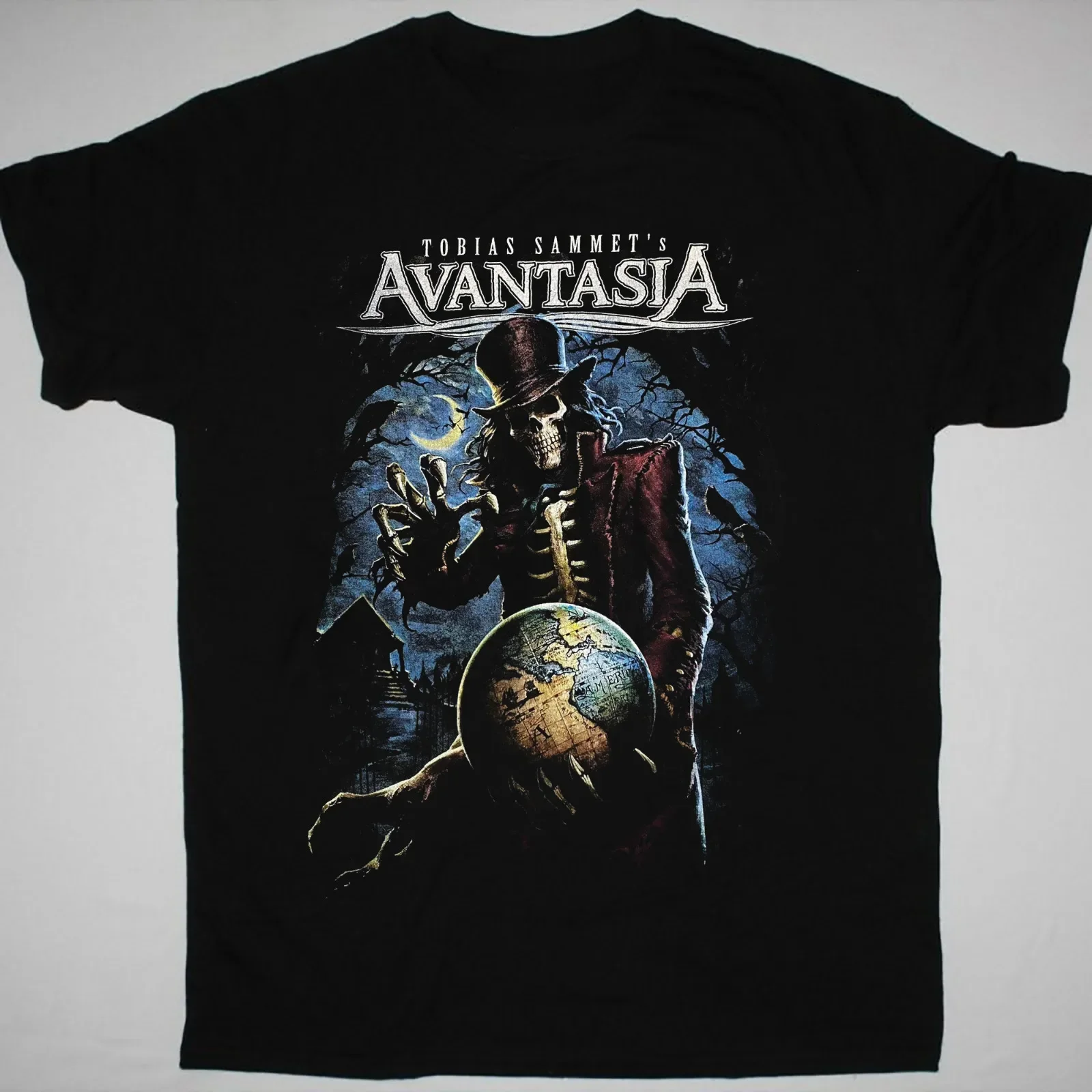 Rare Avantasia Band Tobias Sammets Size S 234XL T Shirt Cotton Unisex FN1100