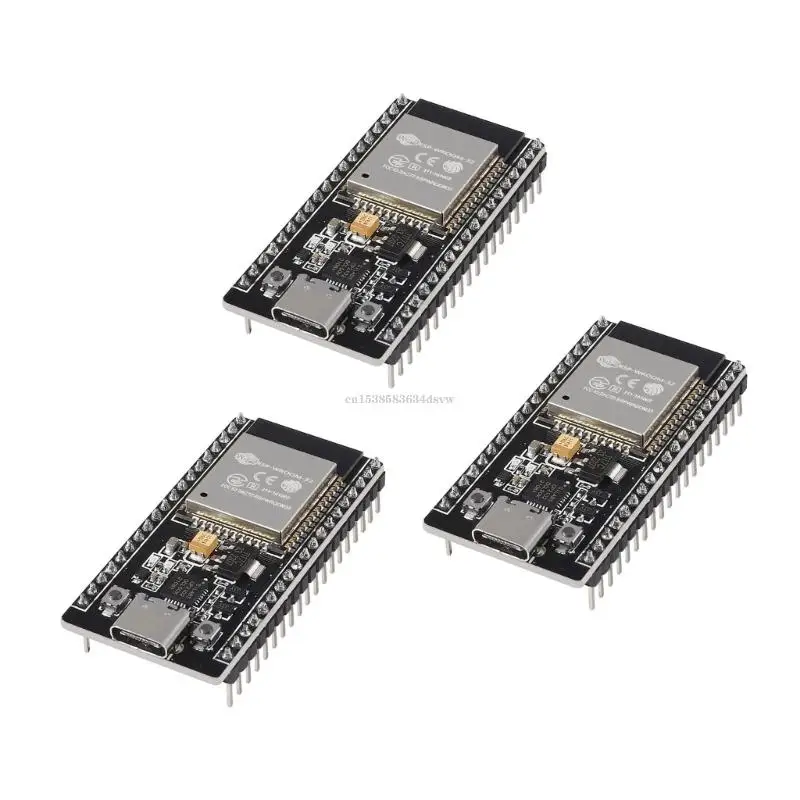 

ESP32S NodeMCU-32S WiFi плата макетной платы Модуль интерфейсов TypeC Набор из 3 предметов