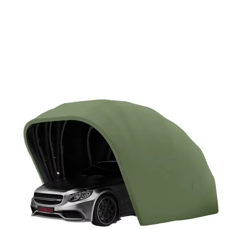 

Custom Stainless Steel Retractable Outdoor Car Shelter Tent Portable Car Folding Garage Automatic Prefab Car Garage