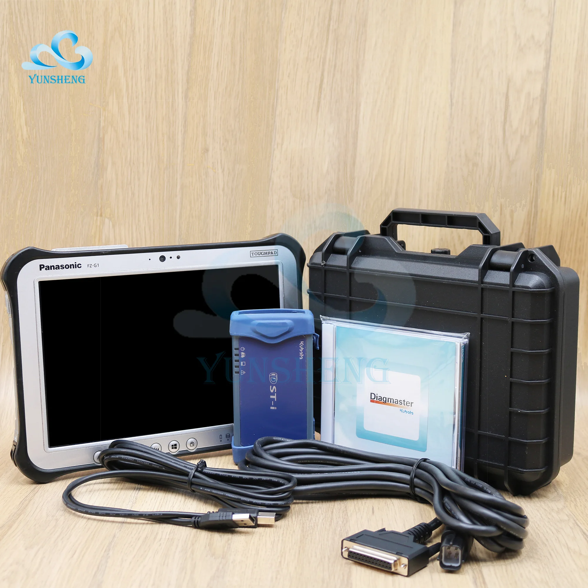 For Denso Interface KUBOTA Takeuchi HINO Diagnostic Kit Heavy Duty Engine Diagnostic Tester Dst-i with Diagmaster DX Software