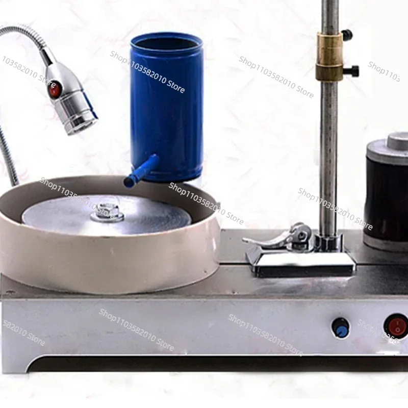 Gemstone Grinding Faceting Machine Faceted Gem Polishing Machine Jewelry Polisher Flat Grinder Lapidary Machine 2800RPM 120W