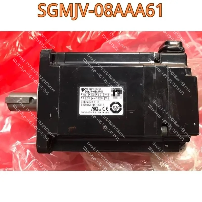 

Тест функции подержанного двигателя SGMJV-08AA61 ОК, быстрая доставка