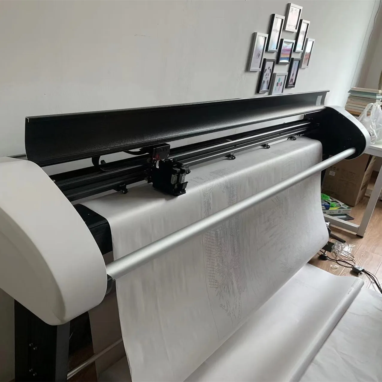 Clothing Plotter Inkjet Plotter Clothing CAD Printer Marking Machine Pattern Printing Leather Painting Machine