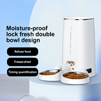 4L WiFi Automatic Pet Feeder Smart Cat Food Kibble Dispenser Remote Control Auto Feeder For Pets Cats Dog Accessories