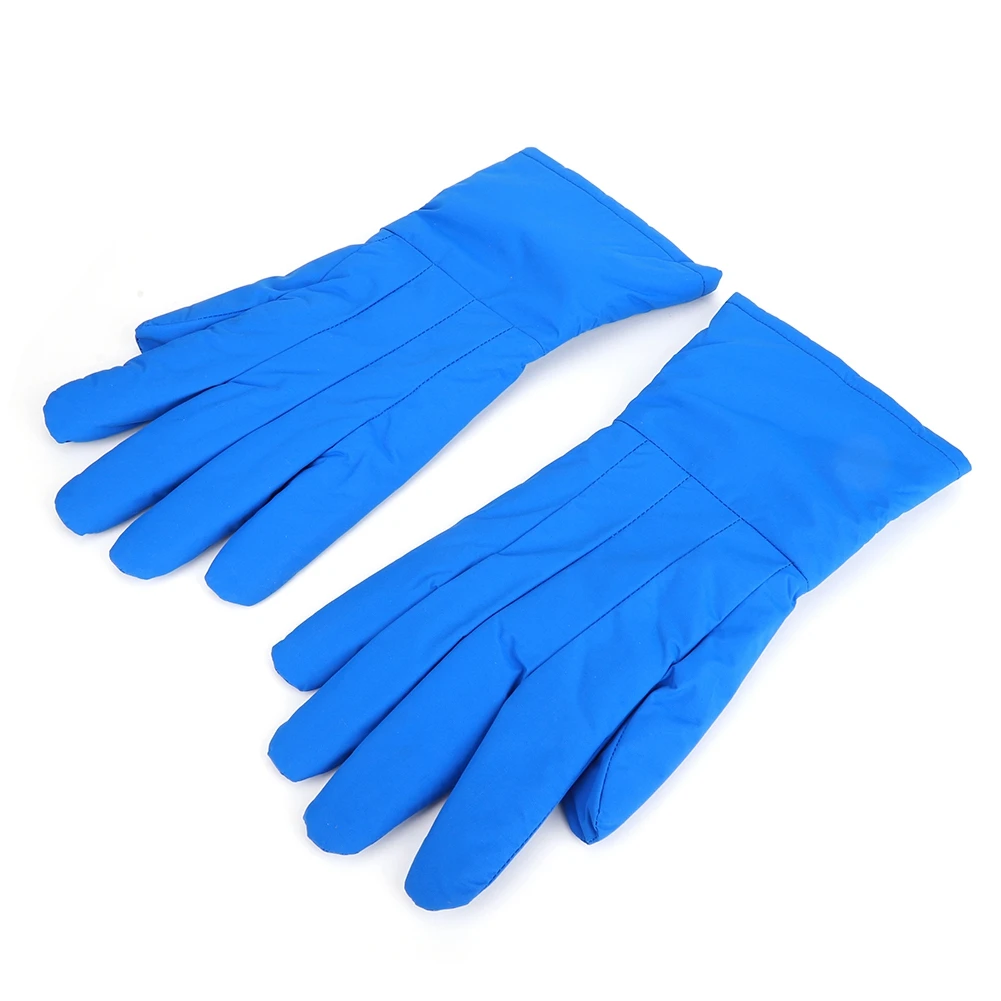 Cryogenic Warm Gloves -200℃ to -360℃ Low Temperature Resistant Cold Proof Liquid Nitrogen Protective Long Cuff Hand Wear