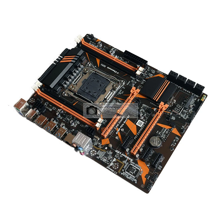 

X99 computer main board DDR3 four channel memory LGA 2011-3 E5 CPU support e5 2678 2673v3