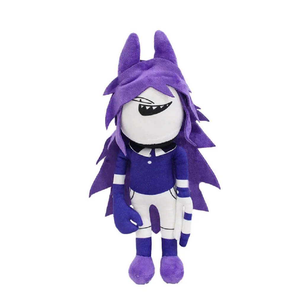 New Fundamental Paper Education Cartoon And Anime Related Images Purple Plush Doll High Quality Plush Toy Surprise Gift