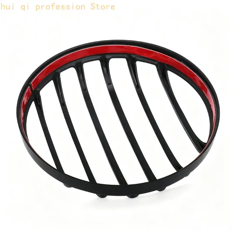 180 mm Motorrad-Frontscheinwerferschutz mit schwarzem Gitter für den Straßengebrauch H8WE – Detail 4