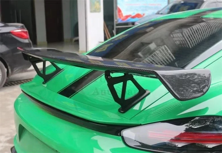 High Quality GT Style Carbon Fiber rear spoiler wing for 718 981 987