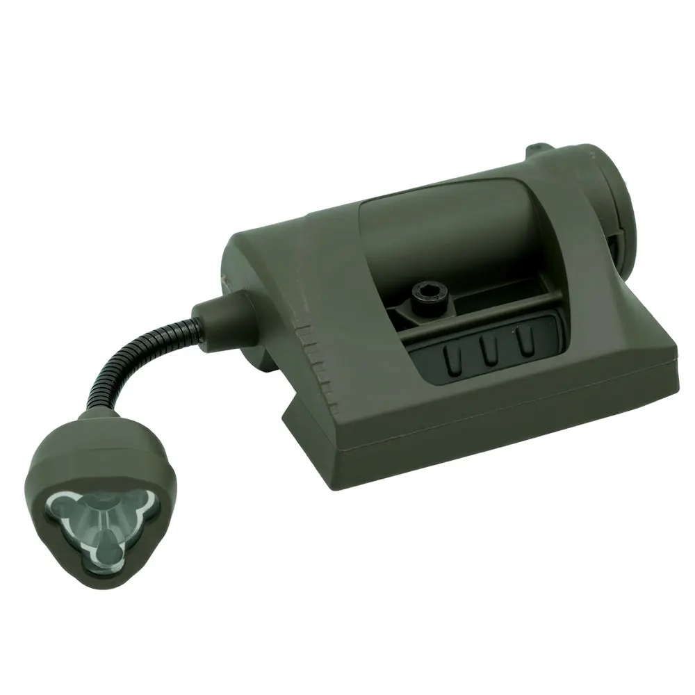 Taktische Helmleuchte, 3 Modi, LED-Taschenlampe, Helmlampe für Outdoor-Nachtbeleuchtung, Laser, Jagd, Militär, Radfahren, Angeln – Detail 25