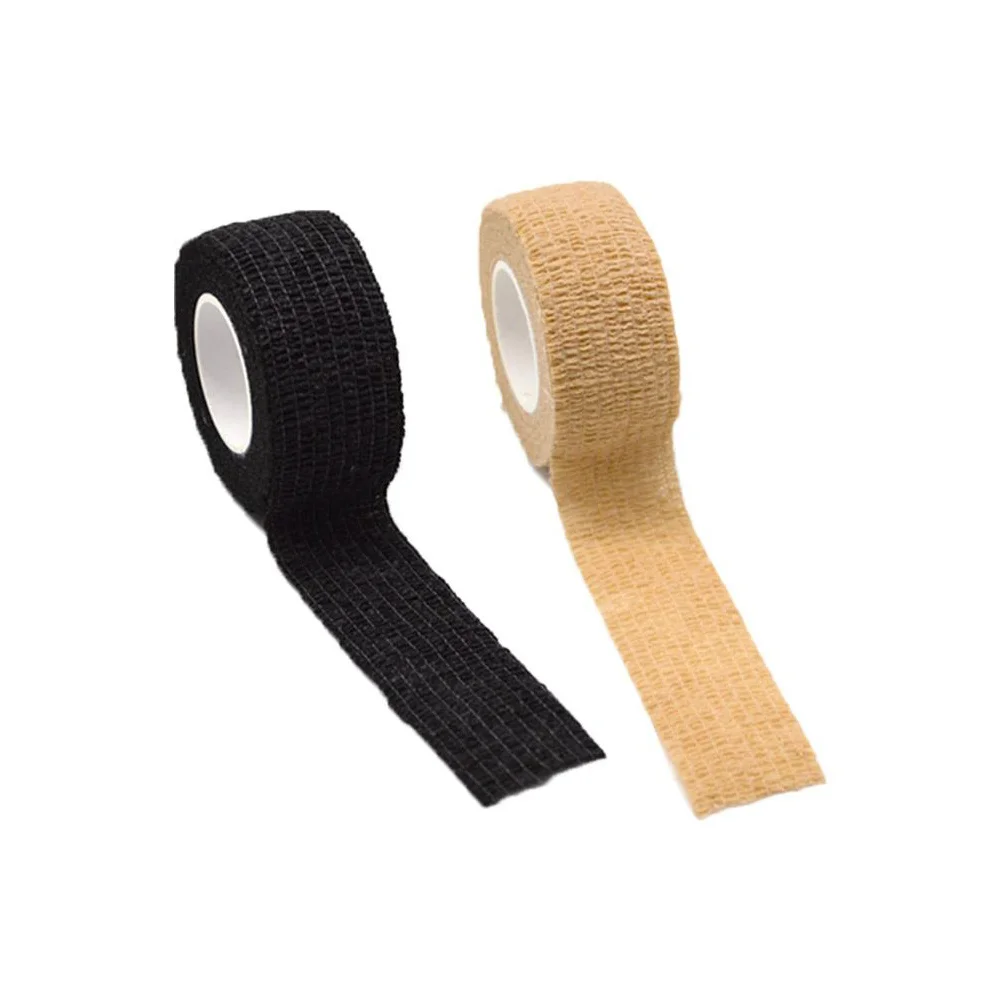 2PCS Self-Adhesive Elastic Bandage Wrap, Stretch Sports Tape for Wrist, Knee, Ankle, Finger & Foot Support