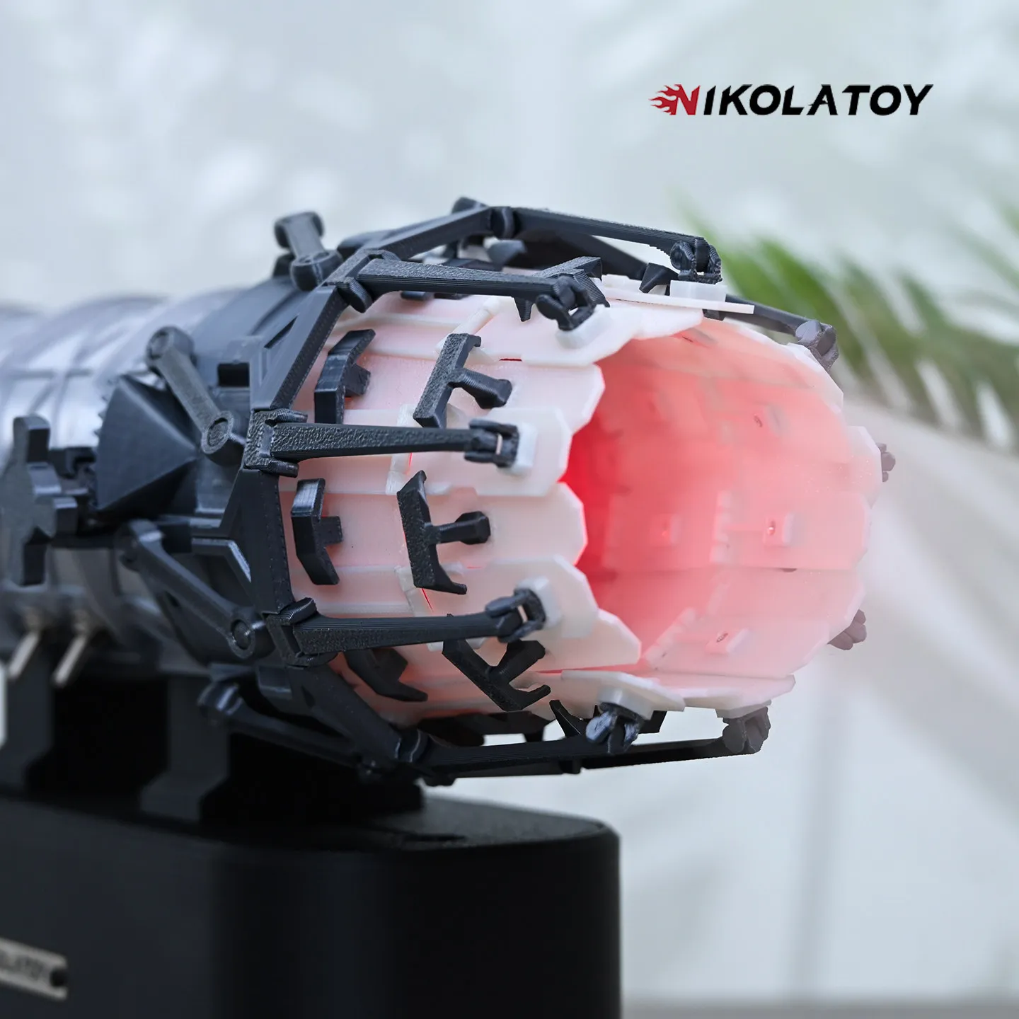 Creative Airplane Turbofan Engine Model Vector Nozzle Turbine Spray Office Desktop Ornament Humidifier Gift