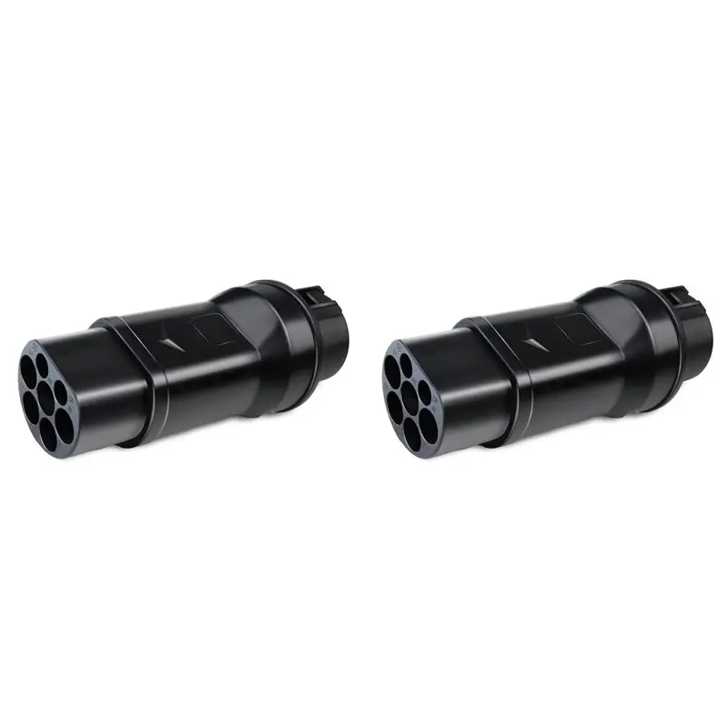 Efficientt-2X EV Adapter Type1 To GBT Adapter 32A SAE J1772 To GBT EV Adapter For GBT Evs Fit J1772