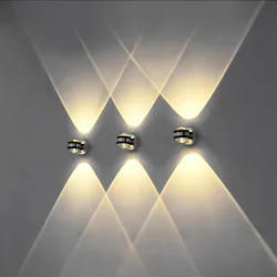 Up Down Wall Lamp LED Modern Indoor Hotel Decora Light Living Room Bedroom Bedside TV Background Aisle Wall Sconce Lighting