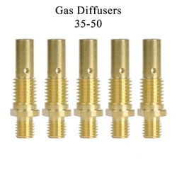 5/10Pcs Gas Diffusers KP35-50 Fit Lincoln Magnum and Tweco Mini/#1 100-180 Amp MIG Welding Guns