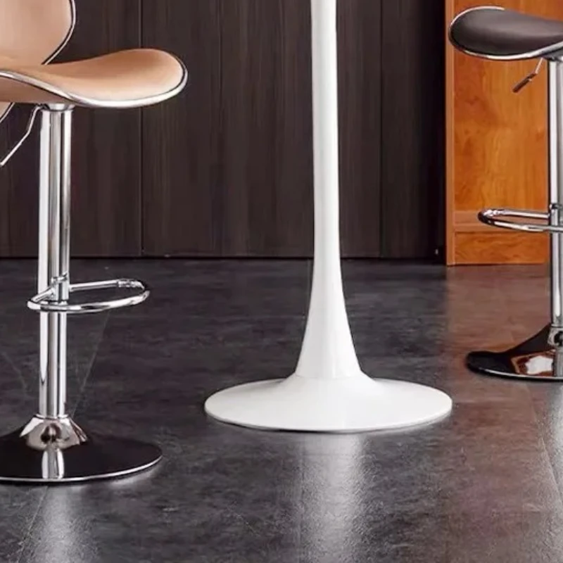 

Waterproof Bar Chairs Commercial Retro Square Backrest Metal Makeup Torque Aesthetic Chair Owl Bar Stools Stainless Furniture