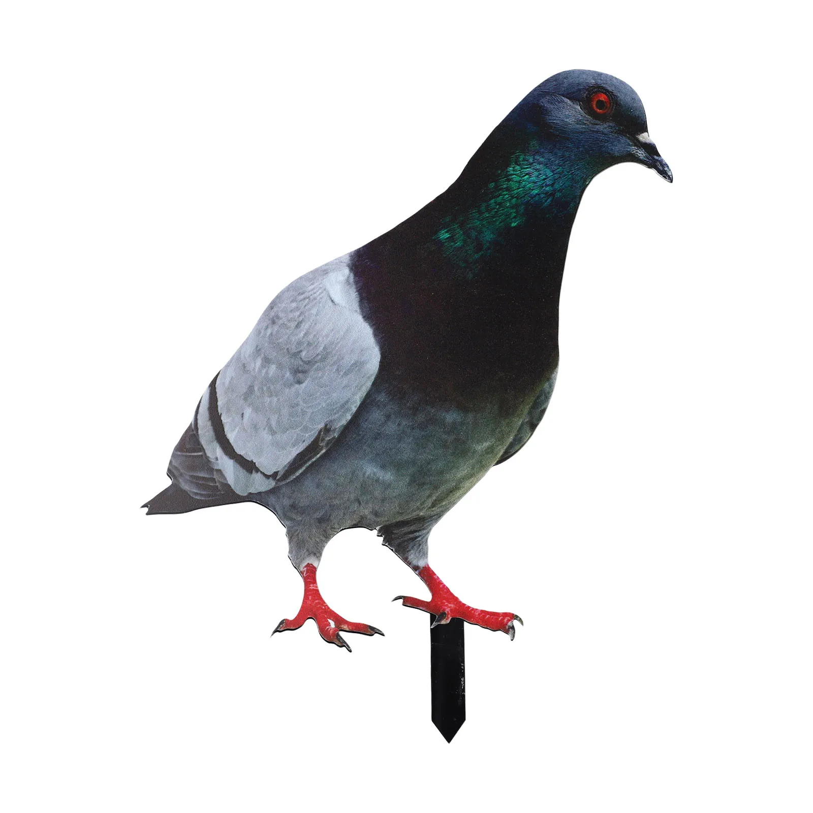 2D Acrylic Garden Pigeon Statue Wild Pigeon Sculpture For Garden Yard Decoration Farm Card Simulation Pigeon Model Figurine Bird