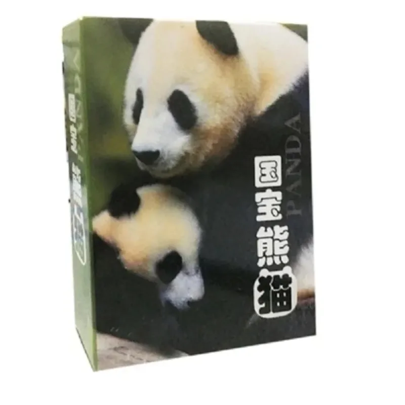 Free Shipping 54pcs/set Panda playing cards set collection novelty poker deck