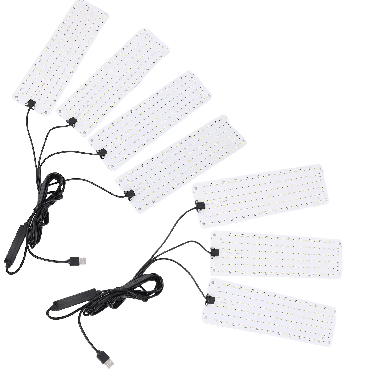 

Свет для выращивания растений Светодиодные лампы для выращивания растений Полный спектр Лампа для выращивания комнатных растений Функция таймера Энергосбережение с высоким PPFD