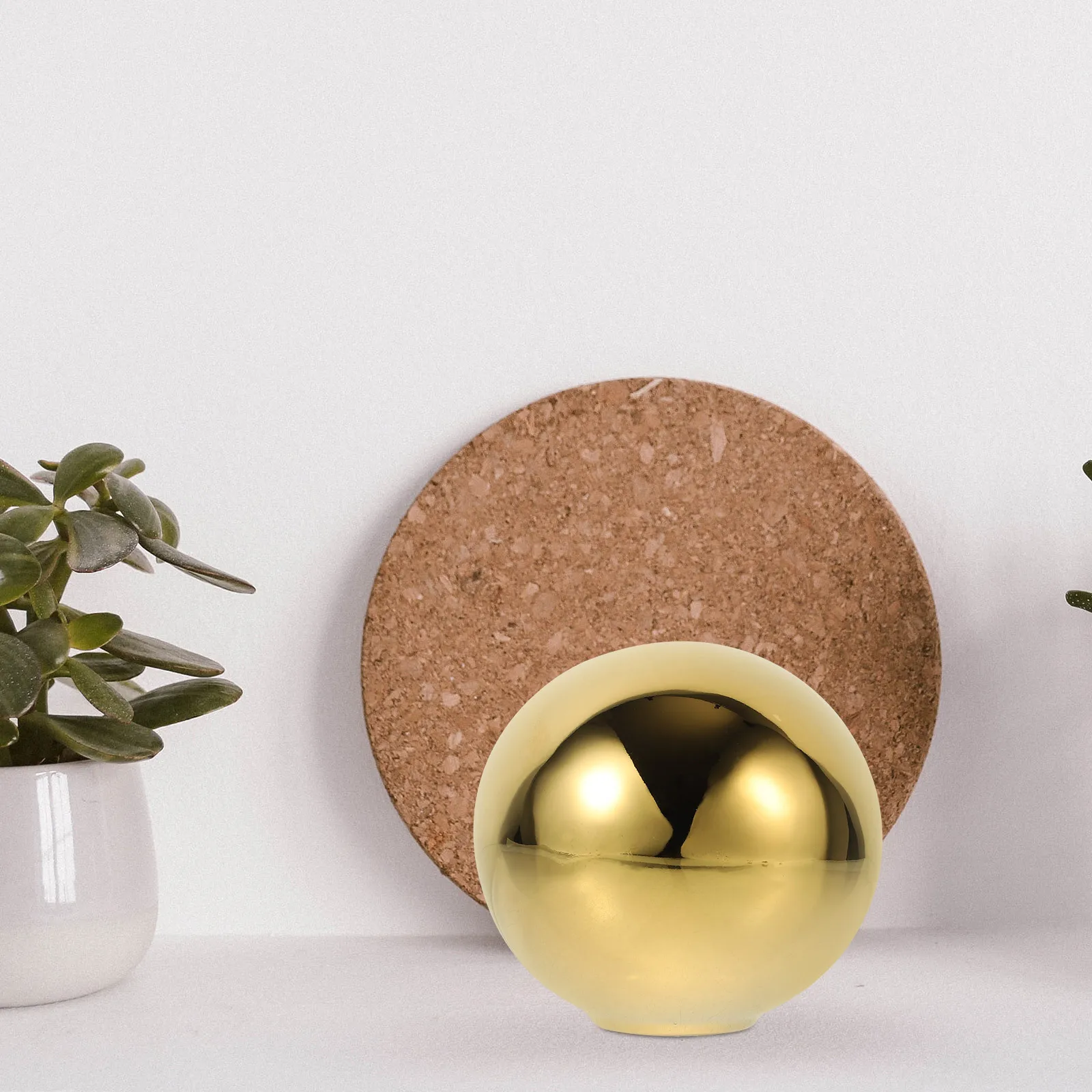 

Ceramic Ball Sculpture Modern Decorative Art for Office Living Room Shelf Table Centerpiece Home Decoration Ball Statue